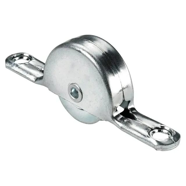 Hettich Laufrolle für Schiebetüren 75 mm x 12 mm Verzinkt 2 Stück
