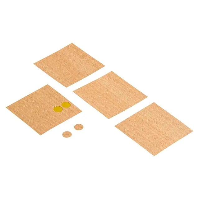 Hettich Möbelpflaster Ø 14 mm Kunststoff Buche 100 Stück