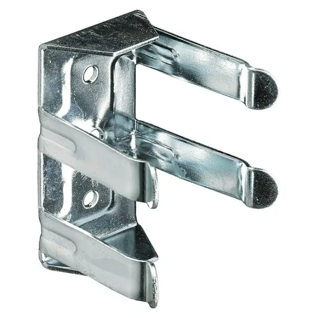 Hettich Clip für Sockelverstellfuß 58 x 30 x Ø 28 mm Stahl Verchromt 1 Stück
