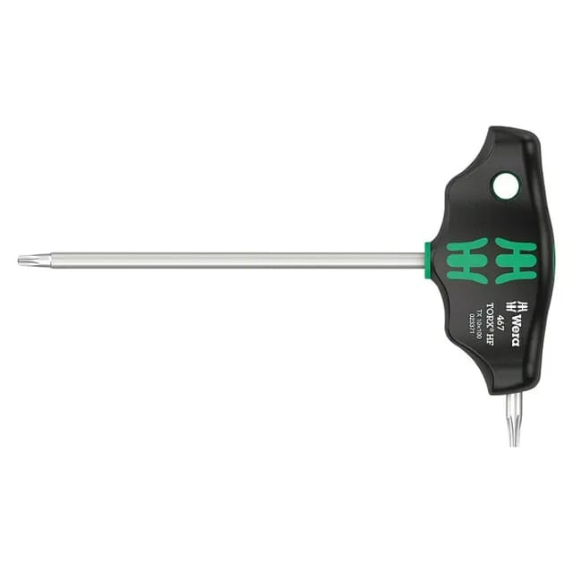 Wera Torx HF Quergriff-Schraubendreher mit Haltefunktion TX 10 mm x 100 mm