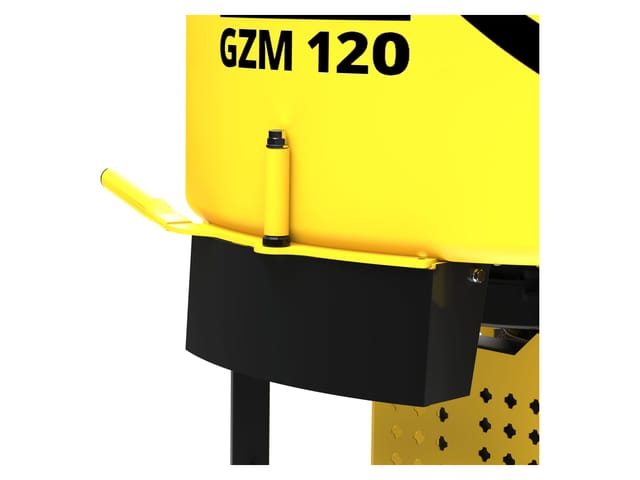 Güde Zwangsmischer GZM 120 Gelb-Schwarz