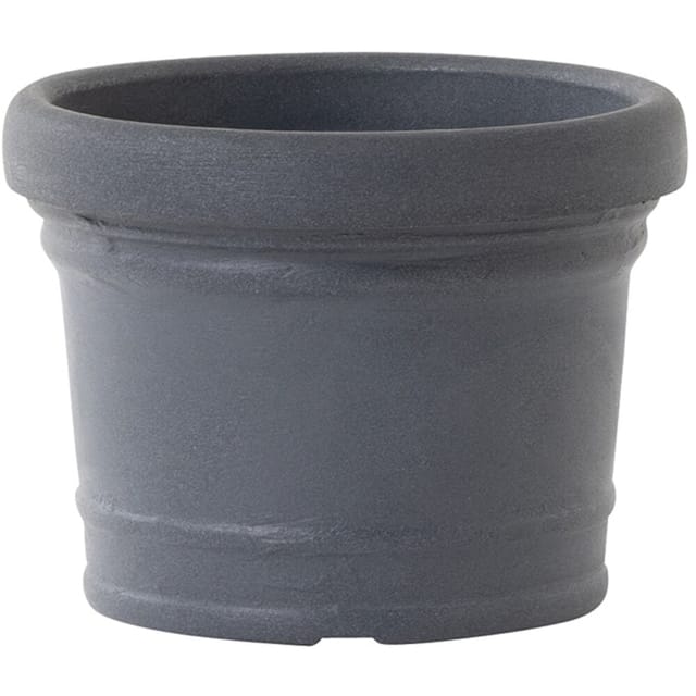 Siena Garden Pflanzgefäß Norah Anthrazit Ø 35x26 cm