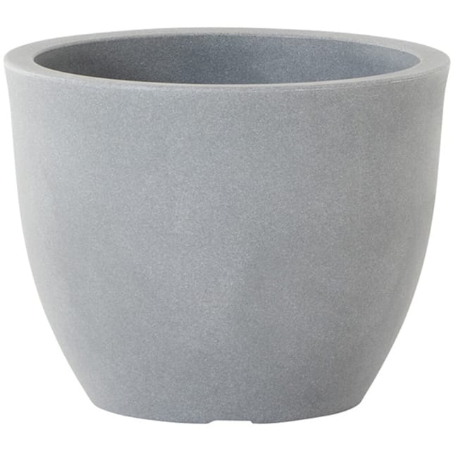 Siena Garden Pflanzgefäß Bristol Stein-Grau Ø 35x26,5 cm
