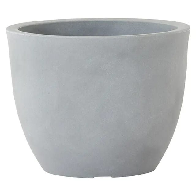 Siena Garden Pflanzgefäß Bristol Stein-Grau Ø 45x34,5 cm