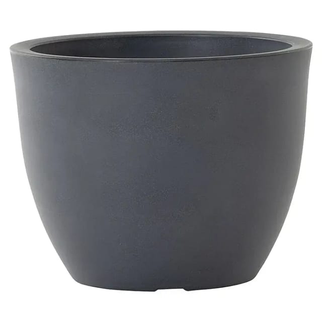 Siena Garden Pflanzgefäß Bristol Anthrazit Ø 50x38,4 cm
