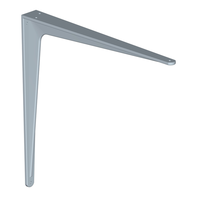OBI Schwerlastkonsole Hercules Aluminium 500 mm x 450 mm