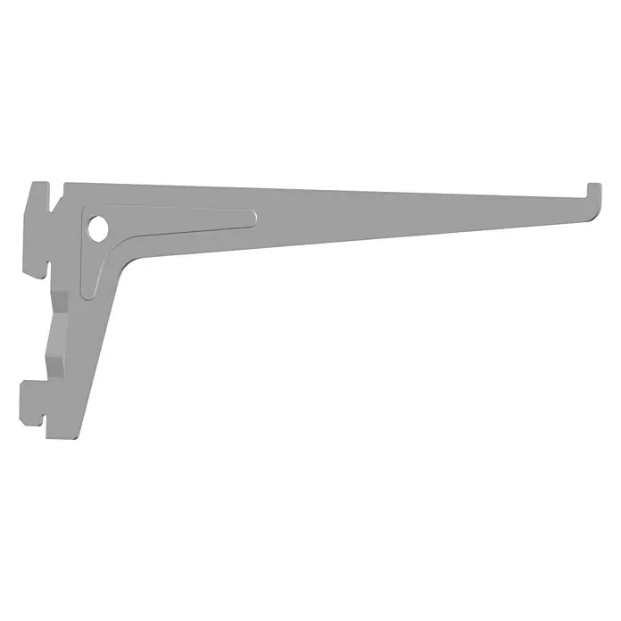 Einlochträger Silber 20 cm