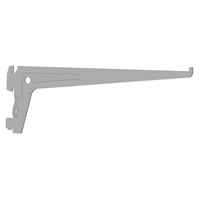 Einlochträger Silber 25 cm