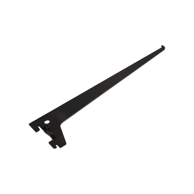 Einlochträger Schwarz 30 cm