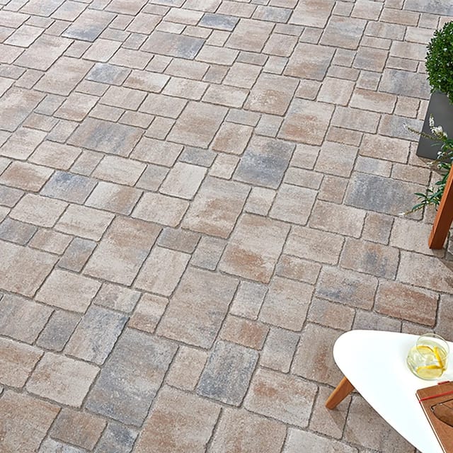 Kann Mehrformat-Pflaster Encanto Beton Antik Jura-Nuanciert