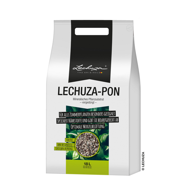 Pflanzsubstrat Lechuza®-Pon 18 Liter für Zimmerpflanzen