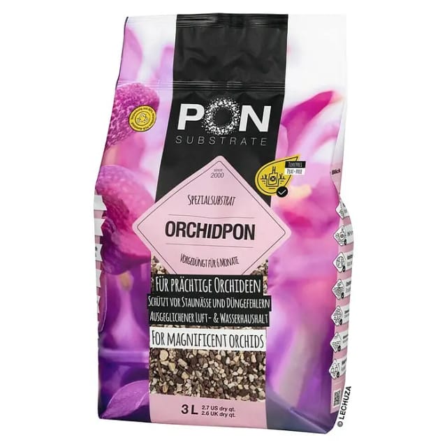 Pflanzsubstrat Lechuza® Orchidpon 3 Liter für Orchideen