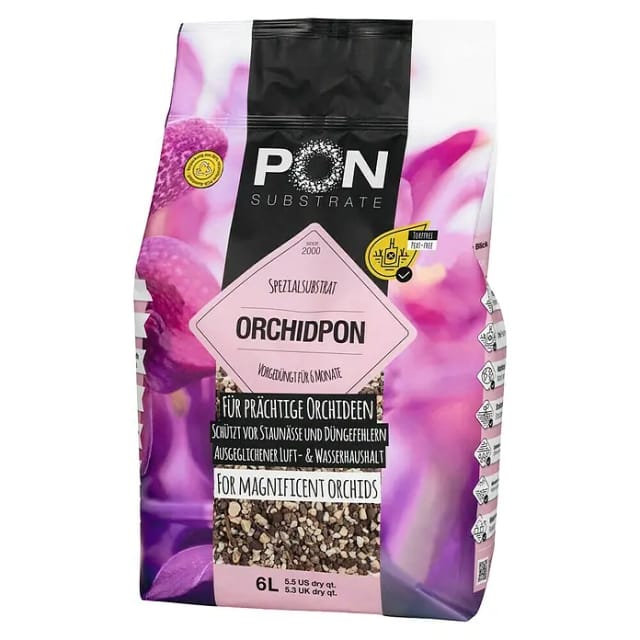 Pflanzsubstrat Lechuza® Orchidpon 6 Liter für Orchideen