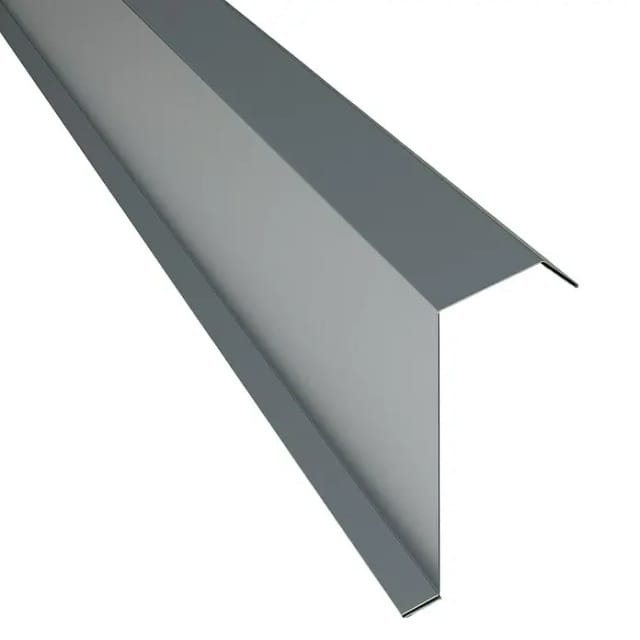 Kantenwinkel 100 cm x 5,1 cm x 10,7 cm Anthrazit