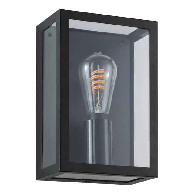 Eglo LED-Wandleuchte Alamonte-Z Zigbee 4,9 W 400,m Schwarz Klar