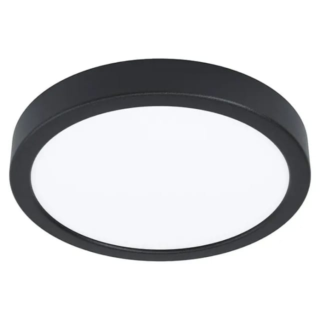 Eglo LED-Deckenleuchte CCT-RGB Fueva6-Z Ø 210 mm Schwarz