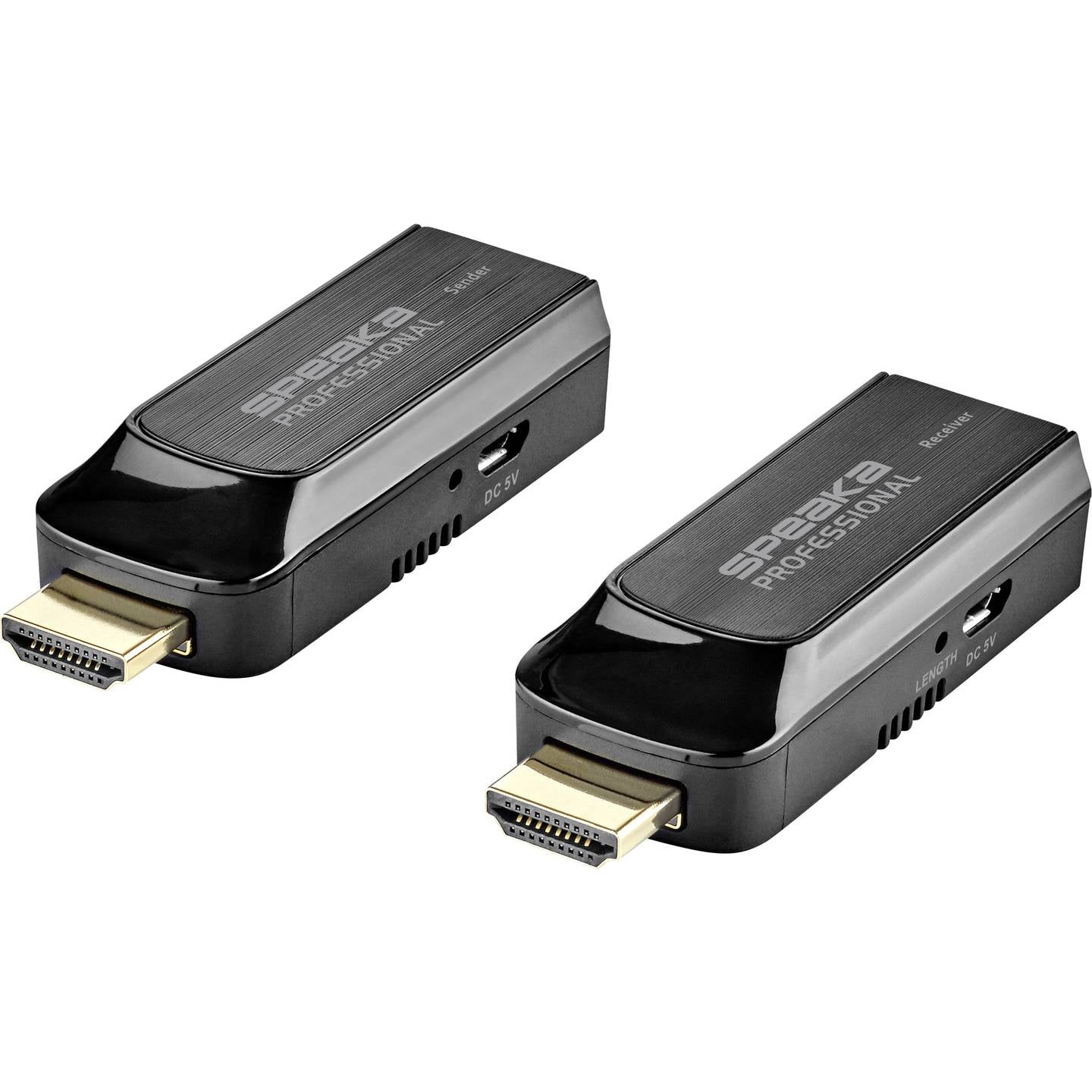 [neuwertig] B-ware Speaka Professional Hdmi Extender Über Netzwerkkabel Rj45 50m Schwarz