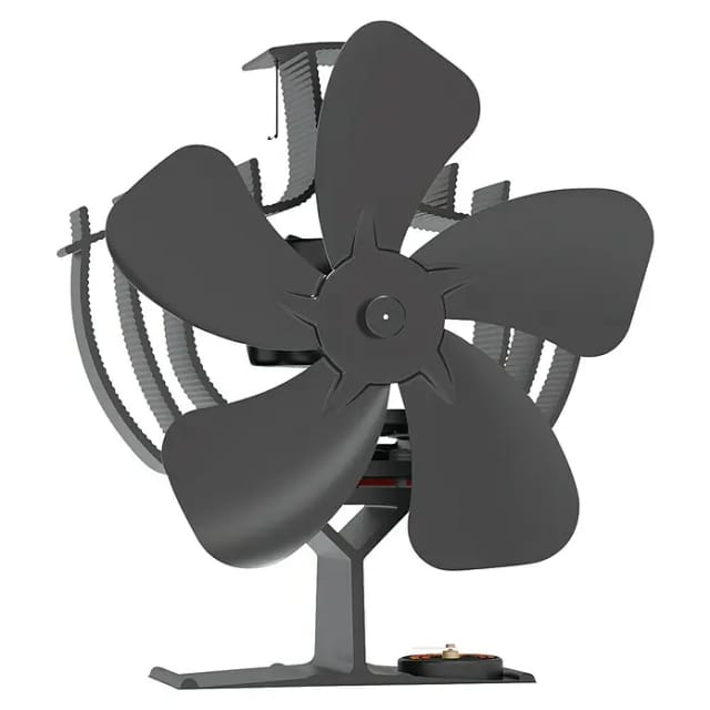 Valo Ofenventilator Stehend 60° Drehend inkl. Temperaturanzeige
