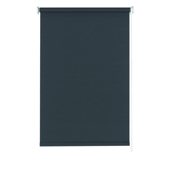 Gardinia Seitenzug-Rollo Verdunklung 80 cm x 180 cm Anthrazit