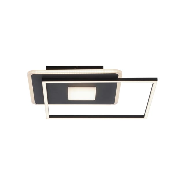 Just Light Deckenleuchte Domino 6,5 cm x 45 cm Schwarz