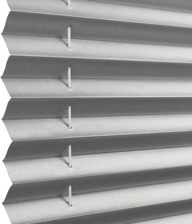Gardinia Plissee Concept Thermo Abdunklung 90 cm x 130 cm Grau