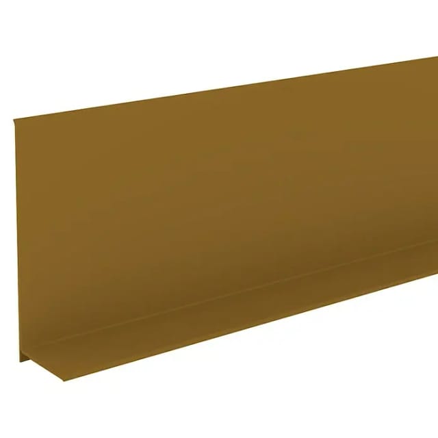 Weichsockelleiste selbstklebend Braun 15 x 50 x 5000 mm