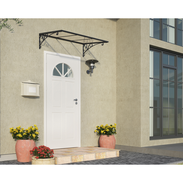 Canopia Vordach Venus 88 cm x 136 cm Grau
