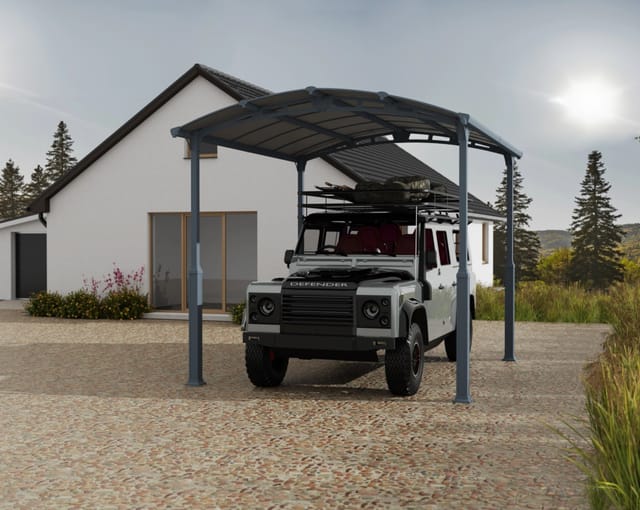 Canopia Carport Alpine 435 cm x 359 cm Grau