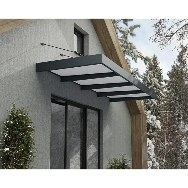 Canopia Vordach Sophia XL 379 cm x 140 cm Grau