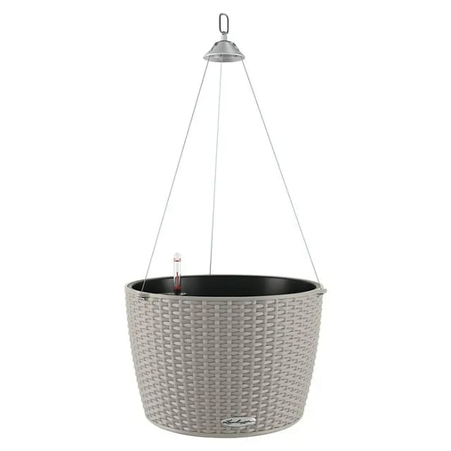Lechuza® Hängeampel Nido Cottage 35 Sandbraun Ø 35 cm