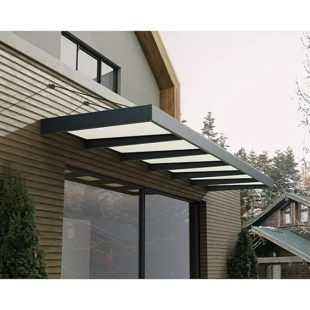 Canopia Vordach Sophia XL 565 cm x 140 cm Grau