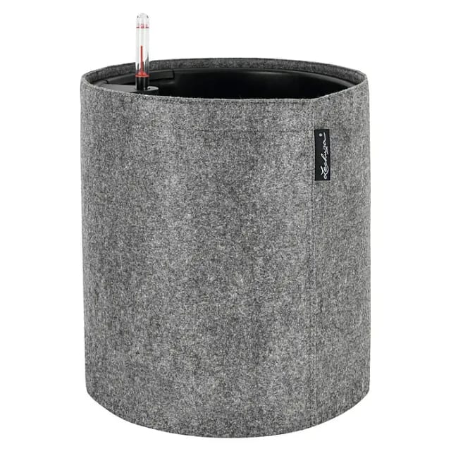 Lechuza® Pflanzgefäß Trendcover 23 Felt Dark natural Ø 23 cm