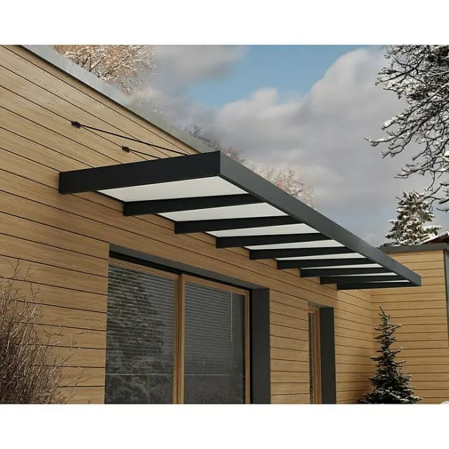 Canopia Vordach Sophia XL 750 cm x 140 cm Grau