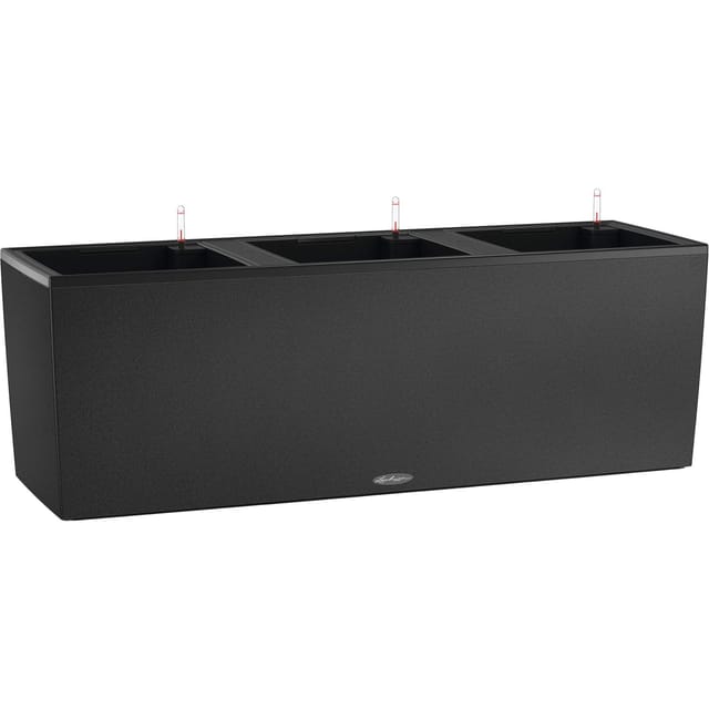 Lechuza® Pflanzgefäß Trio Stone 40 Steingrau 130 cm x 42 cm