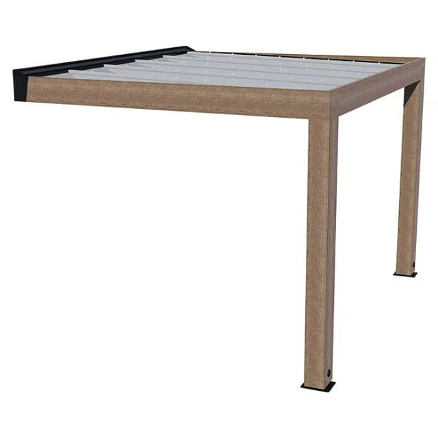 Palram - Canopia Terrassenüberdachung Helsinki 340 cm x 294 cm Braun