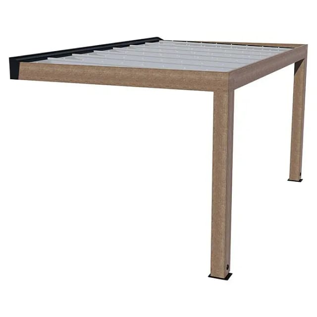 Palram - Canopia Terrassenüberdachung Helsinki 470 cm x 294 cm Braun