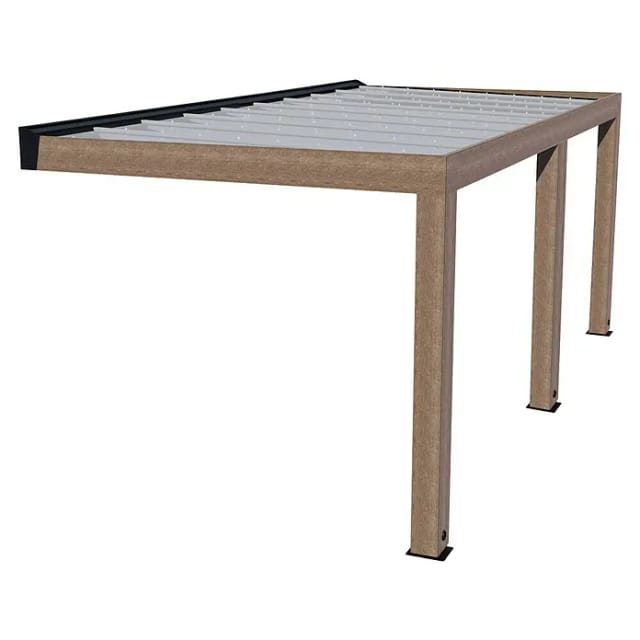 Palram - Canopia Terrassenüberdachung Helsinki 600 cm x 294 cm Braun