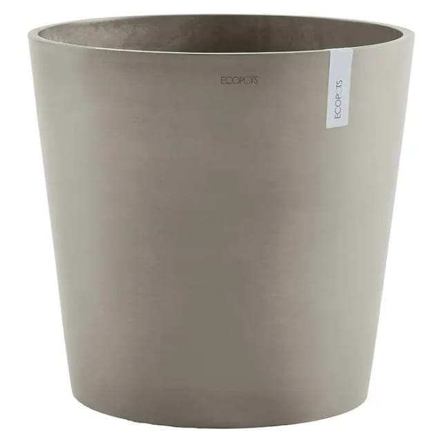 Ecopots Pflanztopf Amsterdam Braungrau 50 cm