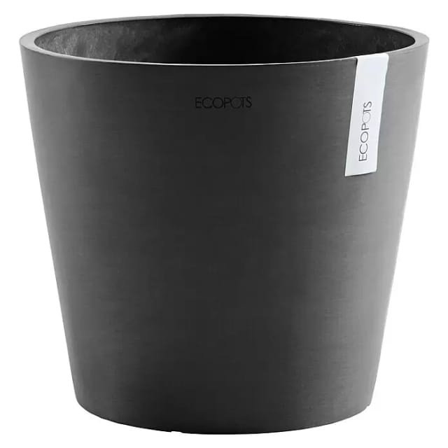 Ecopots Pflanztopf Amsterdam Dunkelgrau Ø 40 cm / Höhe 35 cm