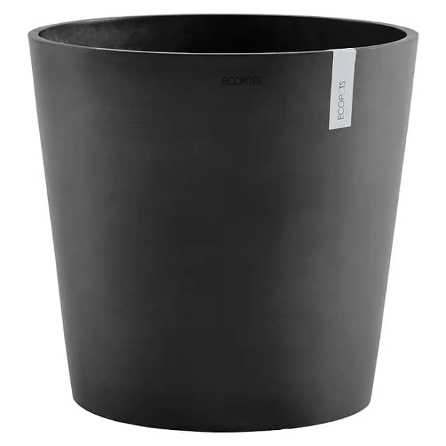 Ecopots Pflanztopf Amsterdam Dunkelgrau 60 cm