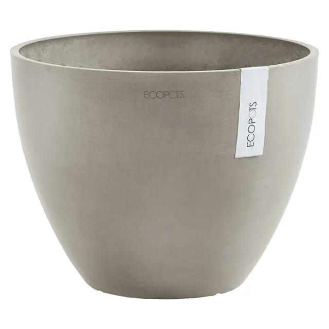 Ecopots Pflanztopf Antwerp Braungrau 30 cm