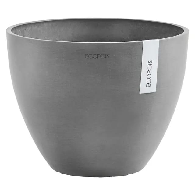 Ecopots Pflanztopf Antwerp Grau 50 cm