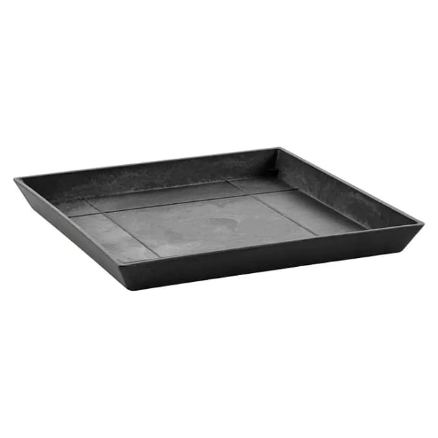 Ecopots Untersetzer quadratisch Dunkelgrau 43 cm