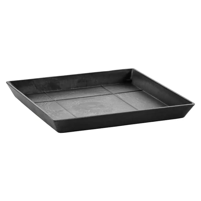 Ecopots Untersetzer quadratisch Dunkelgrau 28 cm