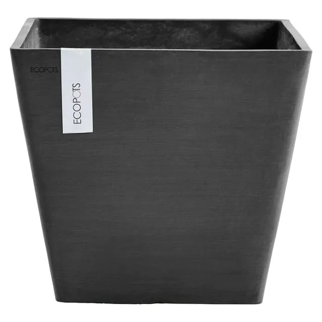 Ecopots Pflanztopf Rotterdam Dunkelgrau 40 cm
