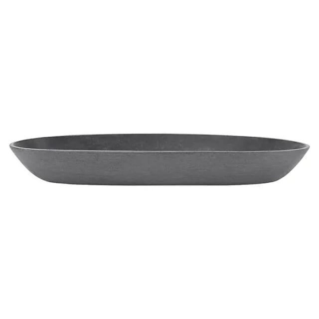 Ecopots Untersetzer Sofia oval Grau 26 cm
