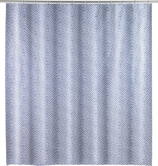 Wenko Duschvorhang Sevilla 180 cm x 200 cm Blau