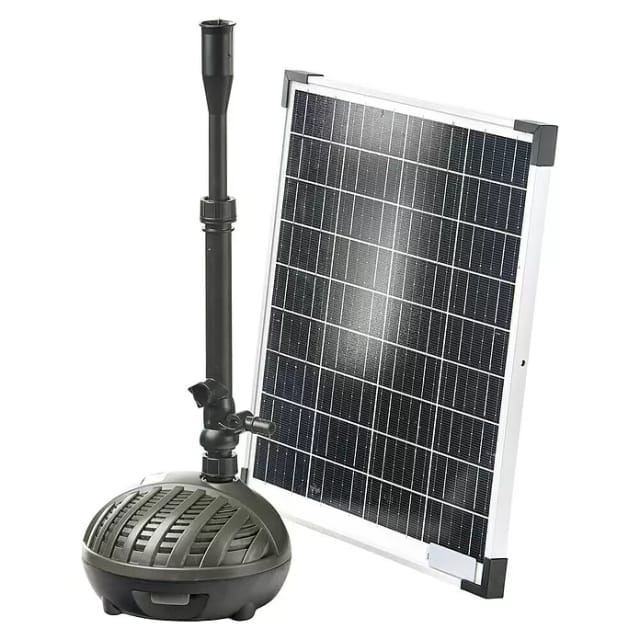 Heissner Solar-Teichpumpen-Set 1100,/h HYBRID