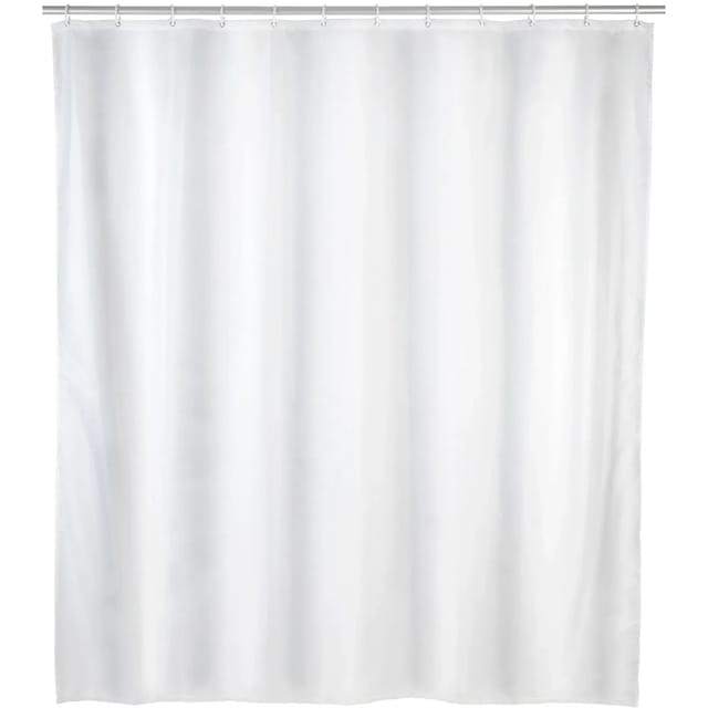 Allstar Duschvorhang Zen Polyester Waschbar 180 cm x 200 cm Weiß