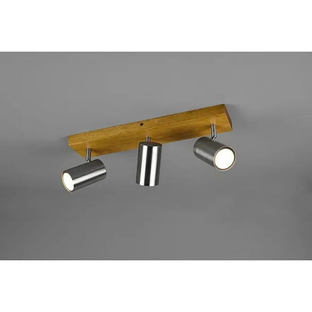 Trio Strahler Marley 3-flammig Nickel matt